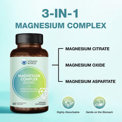 Magnesium Complex supports bone health