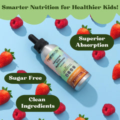 Immune support graphic for kids multivitamin