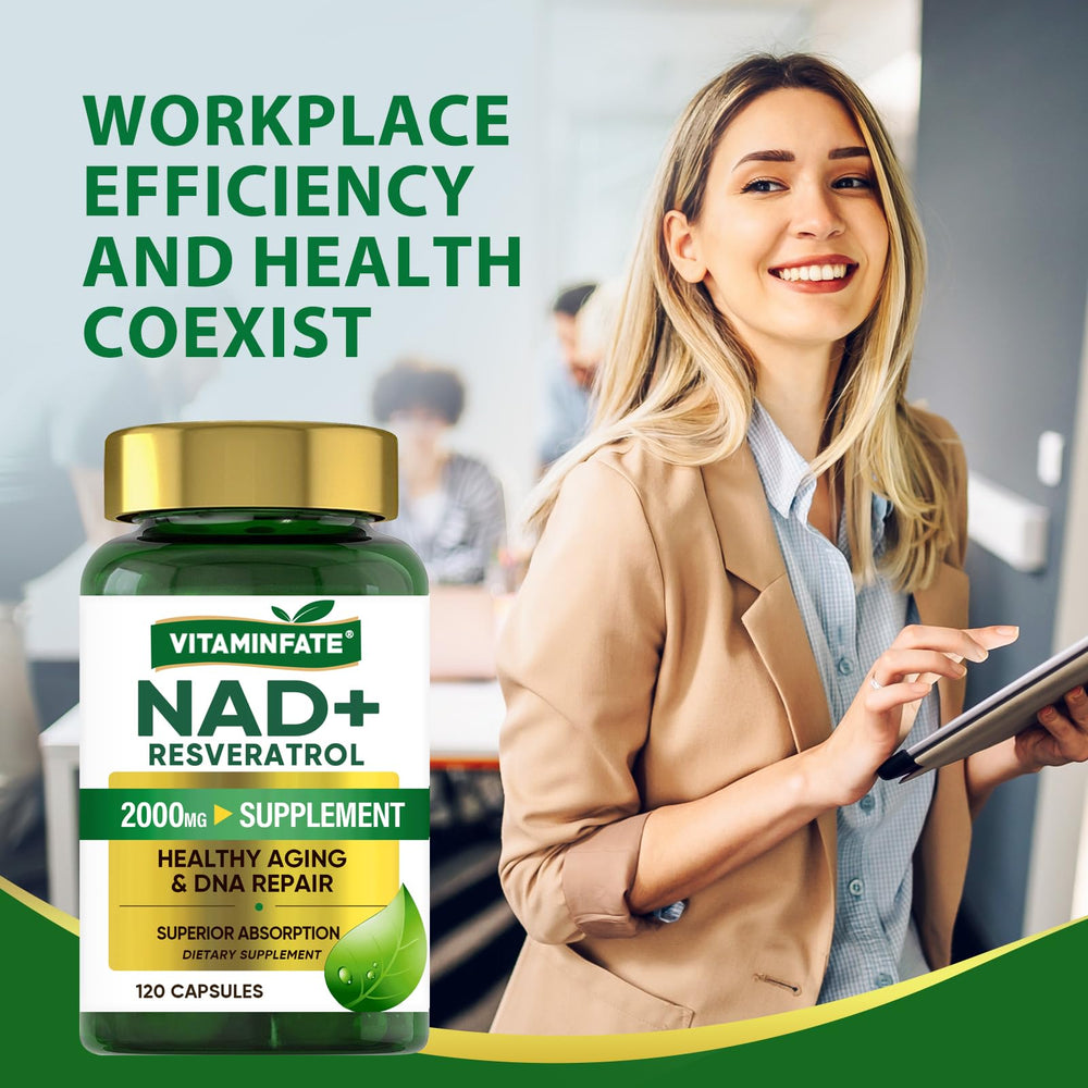 VITAMINFATE NAD+ bottle with capsules