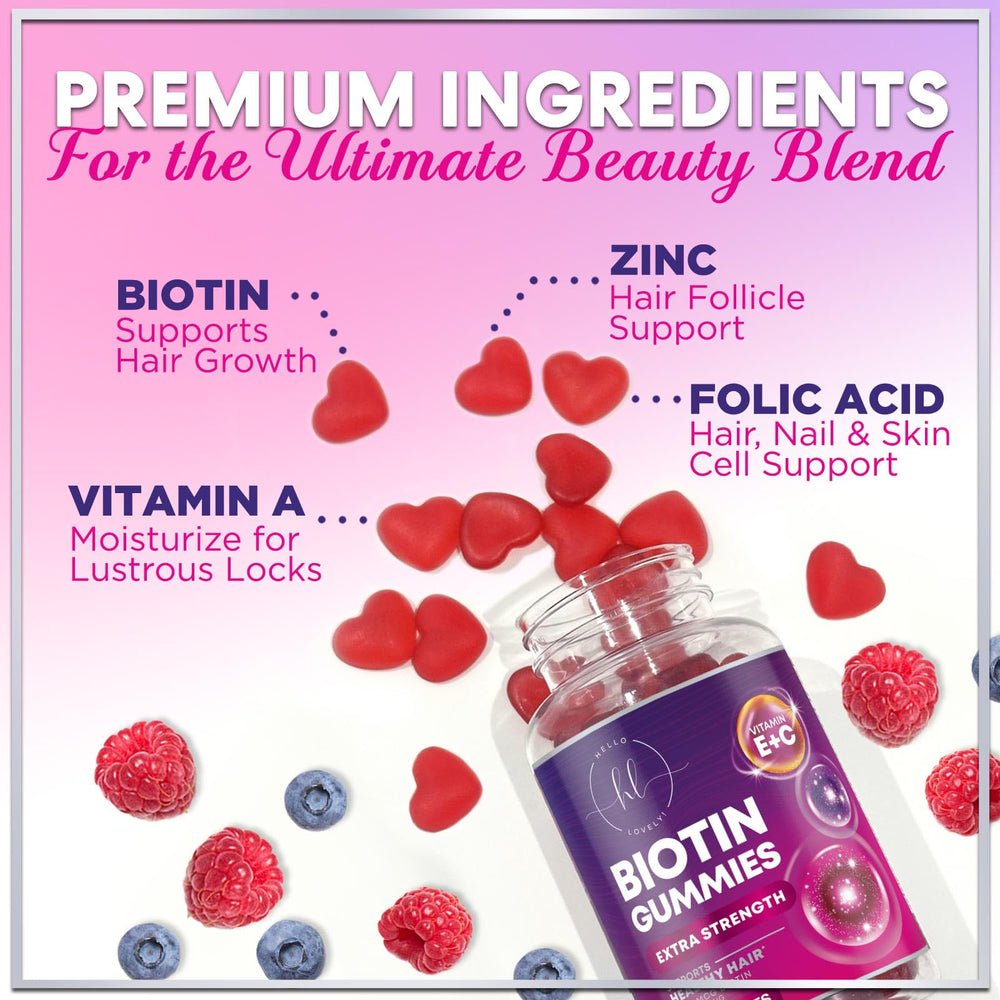 Vitamins E and C for hair, skin and nails
