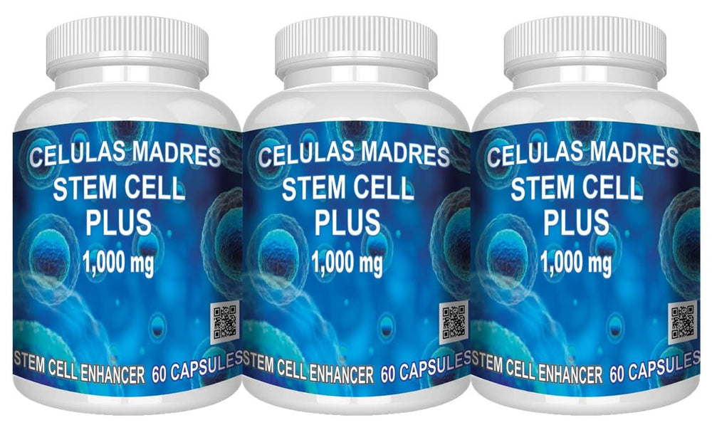 Three-bottle package of Vitamisan Stem Cell Plus 1000mg with AFA