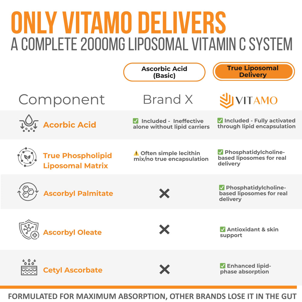 Vitamo 300 capsules packaging for daily immune support and skin vitality.