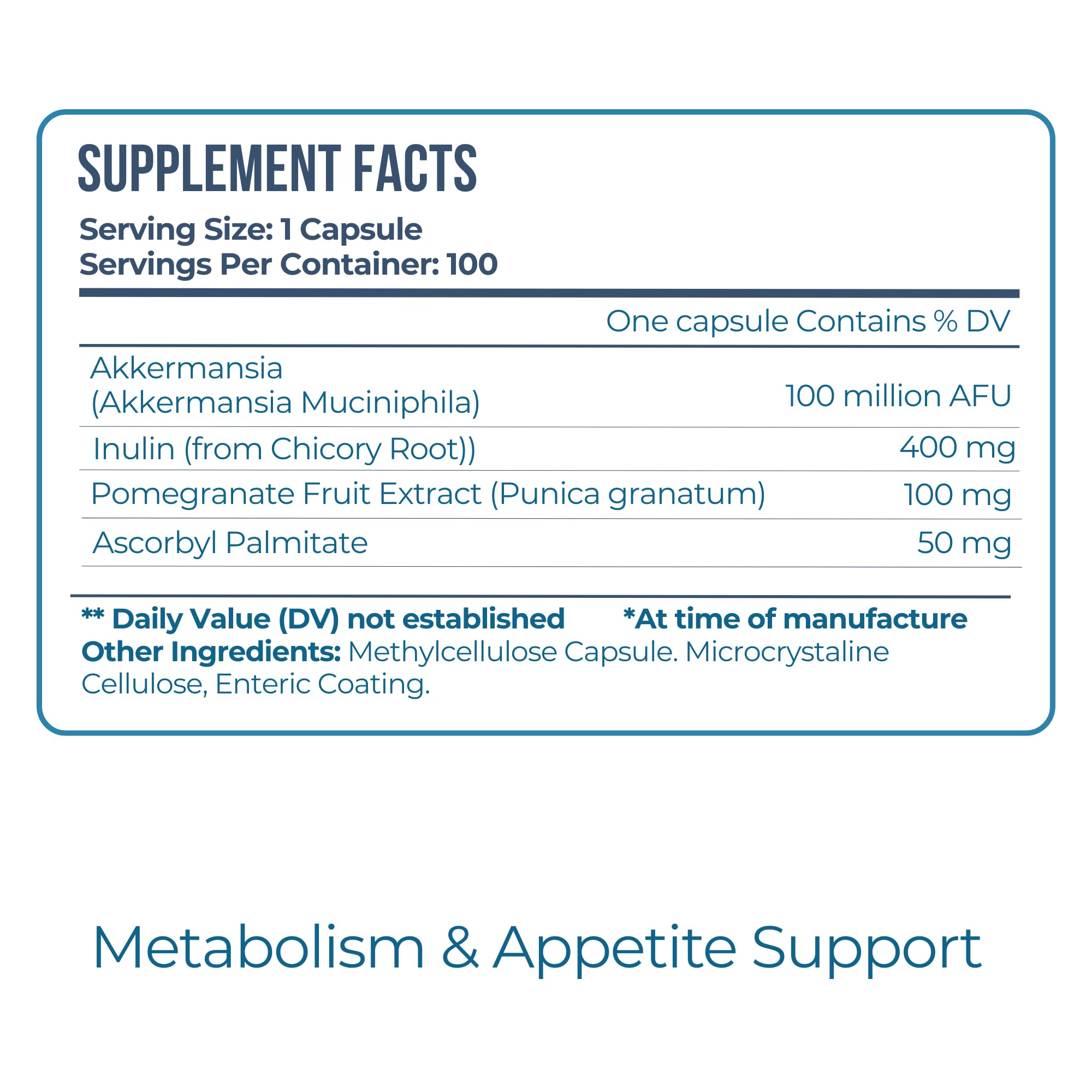 Vitamo probiotic supporting metabolic health and steady energy