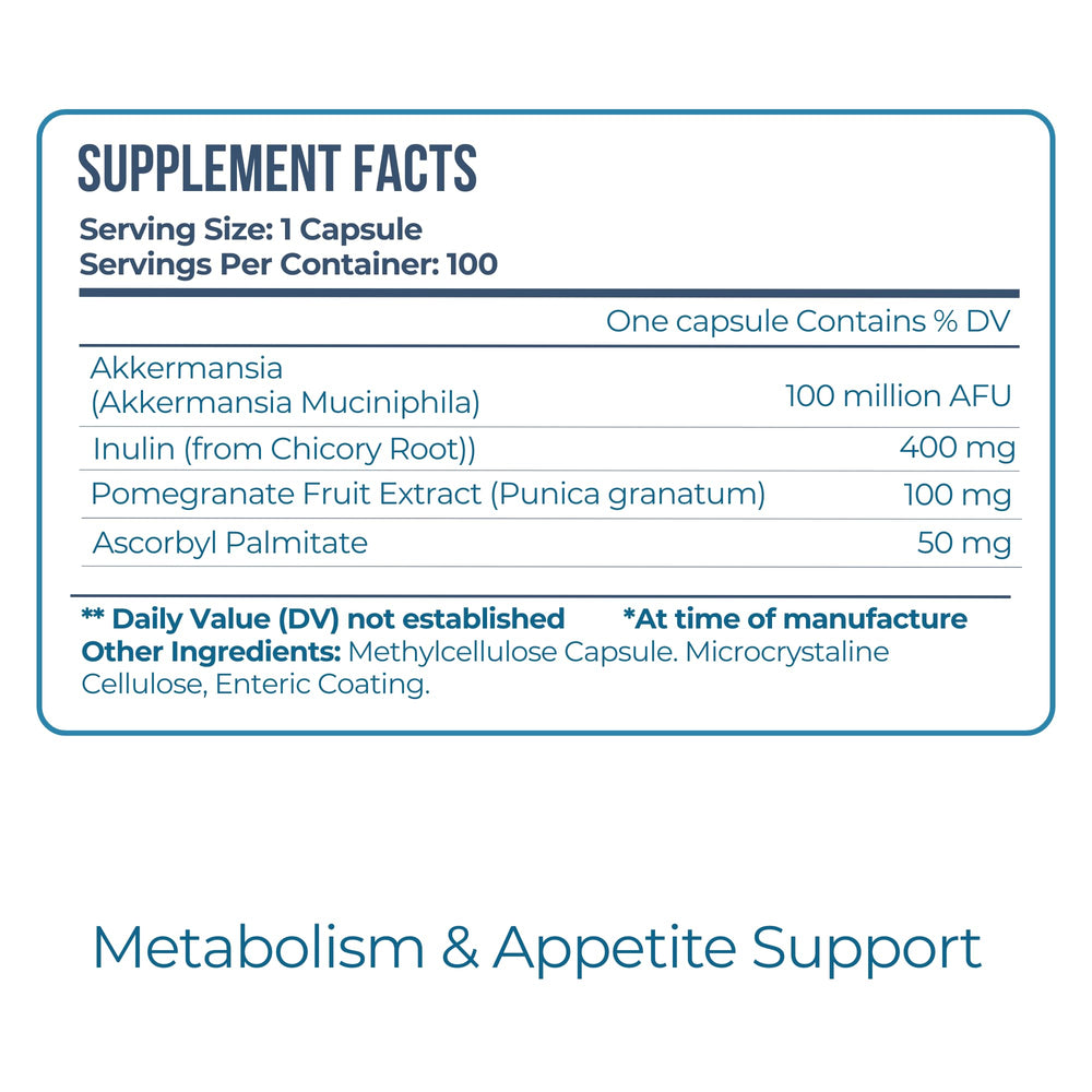 Vitamo probiotic supporting metabolic health and steady energy