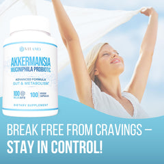 USA-made manufacturing process for Vitamo Akkermansia probiotic