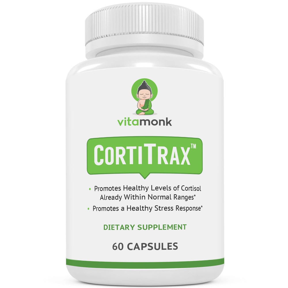 CortiTrax cortisol blocker bottle