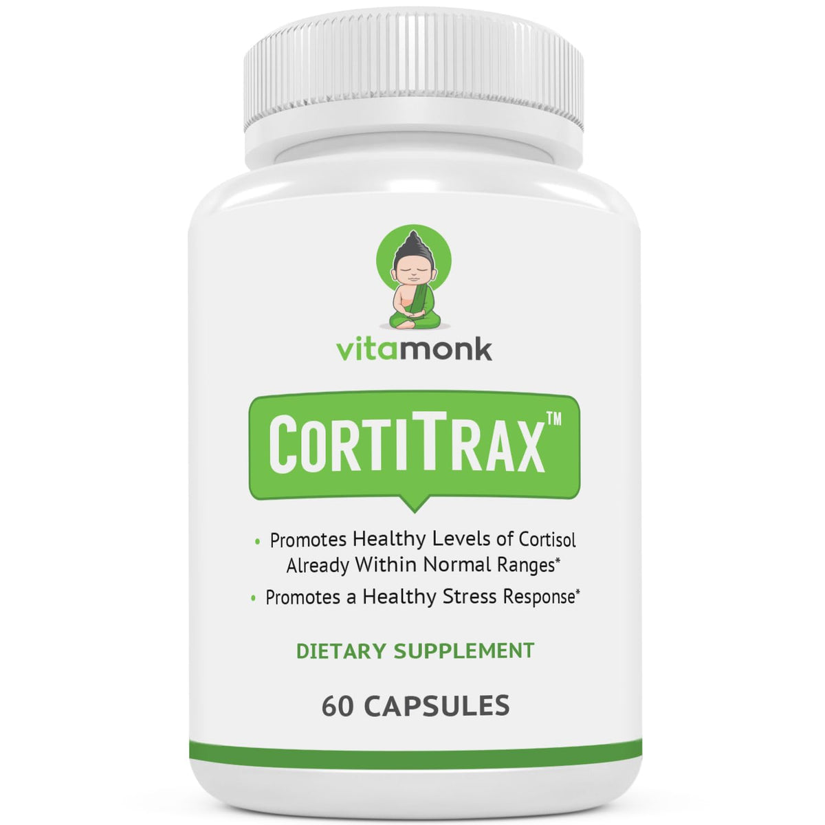 CortiTrax cortisol blocker bottle