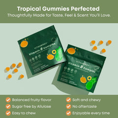 Vegan, allergen-free, non-GMO formulation of Vitanergy gummies