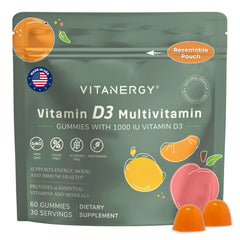 Front view of Vitanergy Women’s Multivitamin Gummies bottle