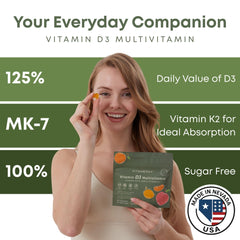 Nutritional label showing D3 1000 IU and K2 MK-7