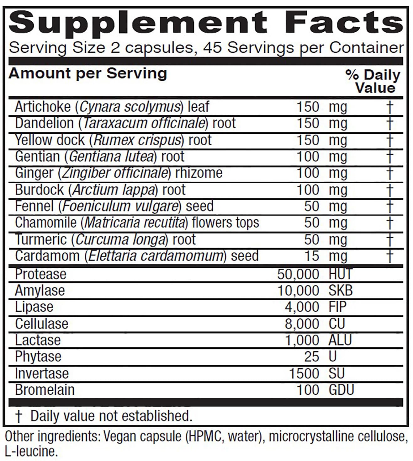 Vitanica Bitters Extra packaging box