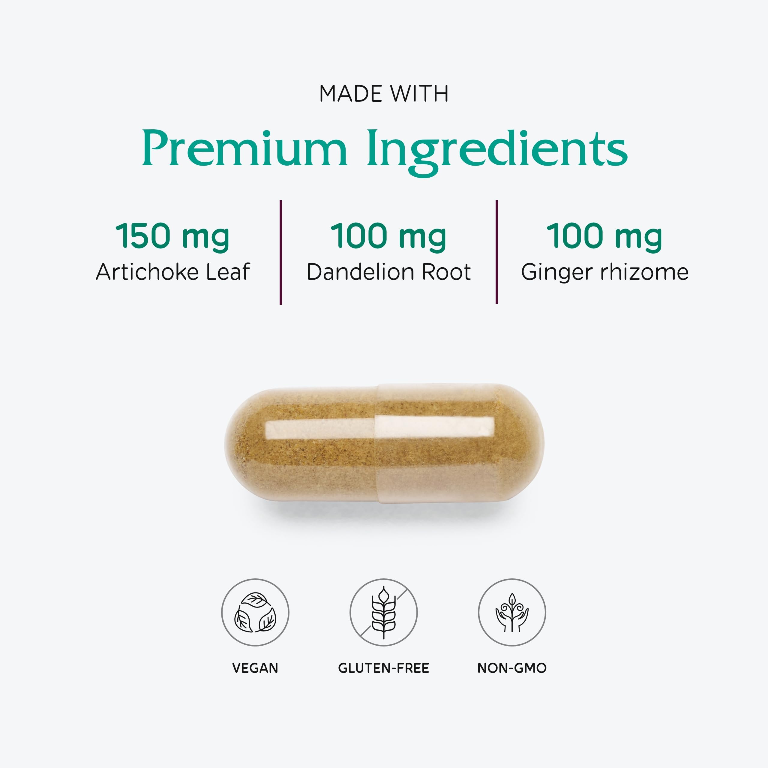 Enzyme symbols indicating digestion support