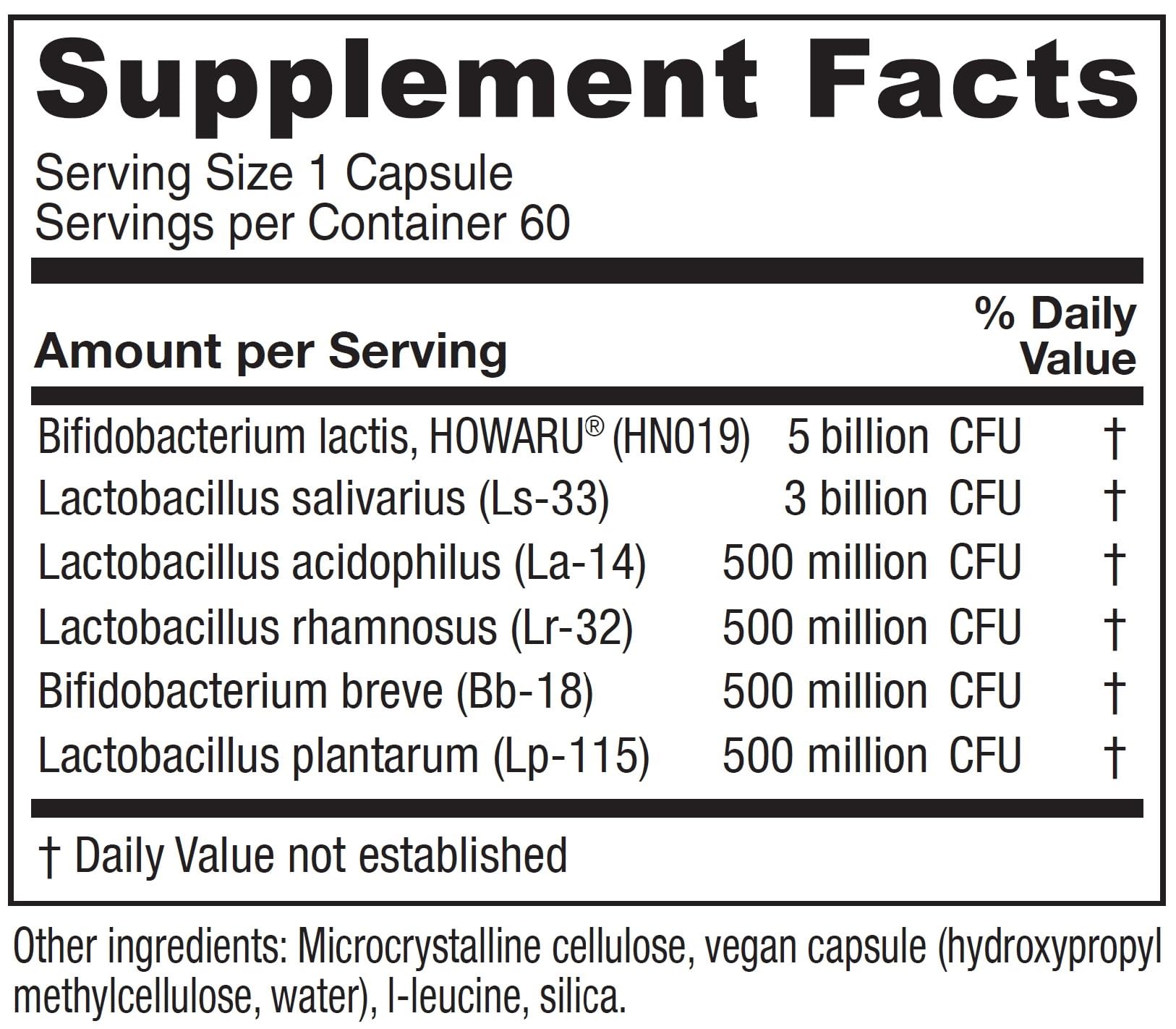 Vitanica Flora Symmetry label close-up
