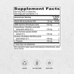 GABA & L-Theanine ingredients close-up