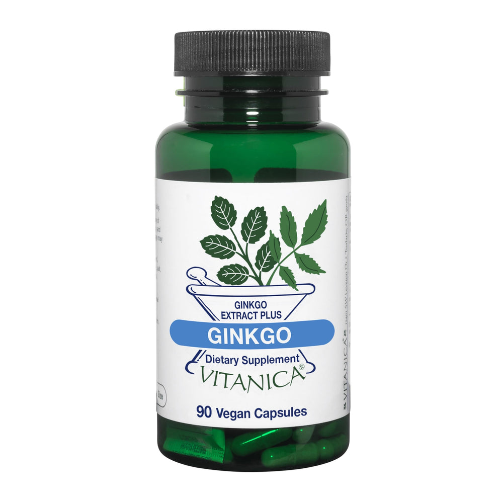 Vitanica Ginkgo Biloba Extract bottle front view