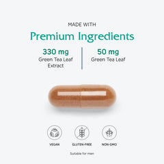 Packaging with EGCG content information