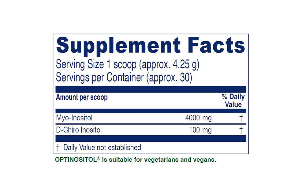 Optinositol serving scoop