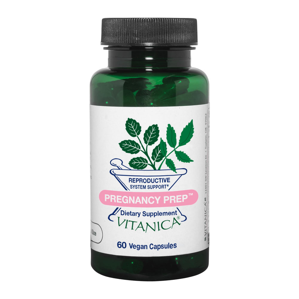 Vitanica Pregnancy Prep bottle and packaging