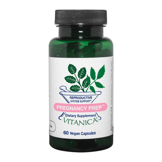 Vitanica Pregnancy Prep bottle and packaging
