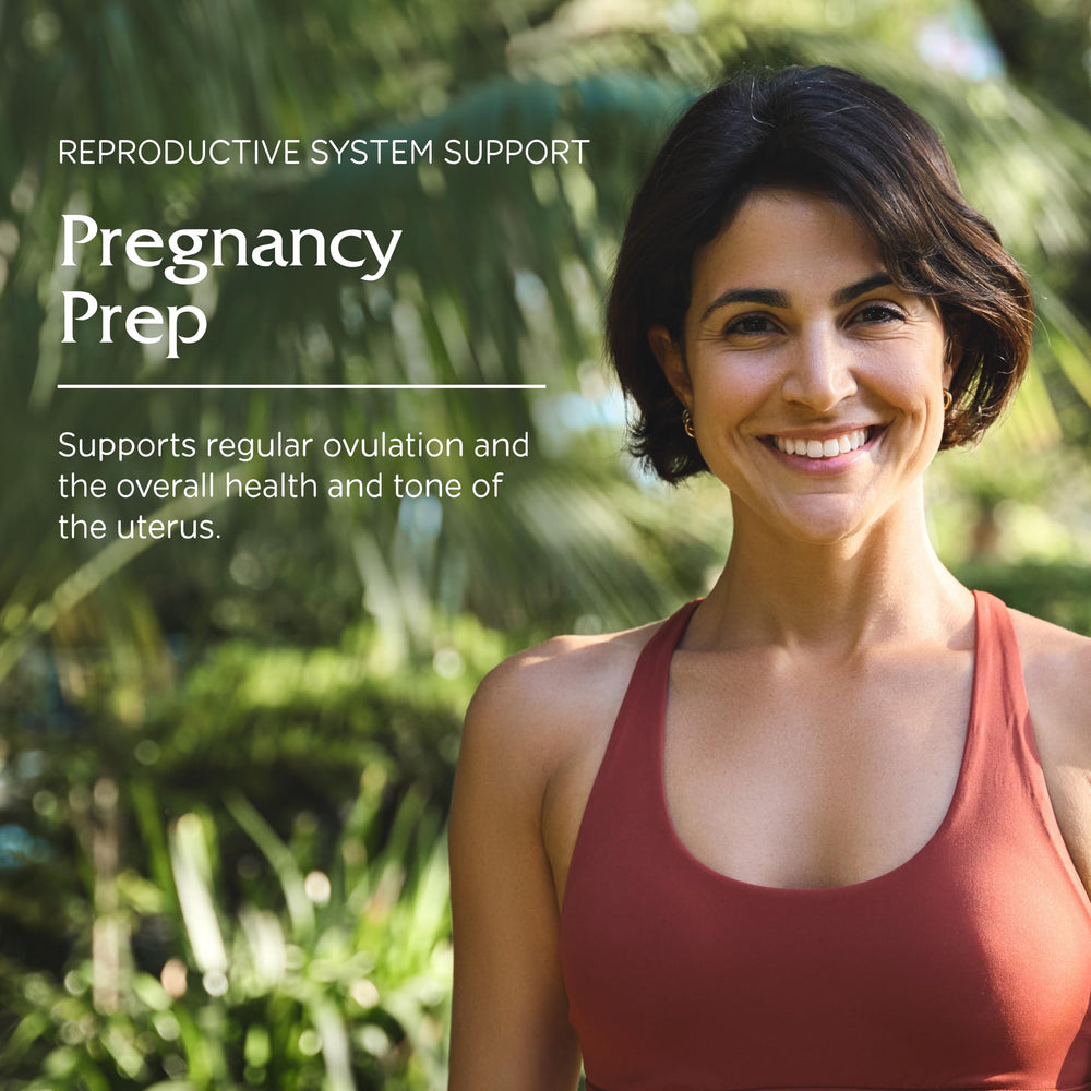 Red raspberry leaf used to support the uterus during pregnancy preparation
