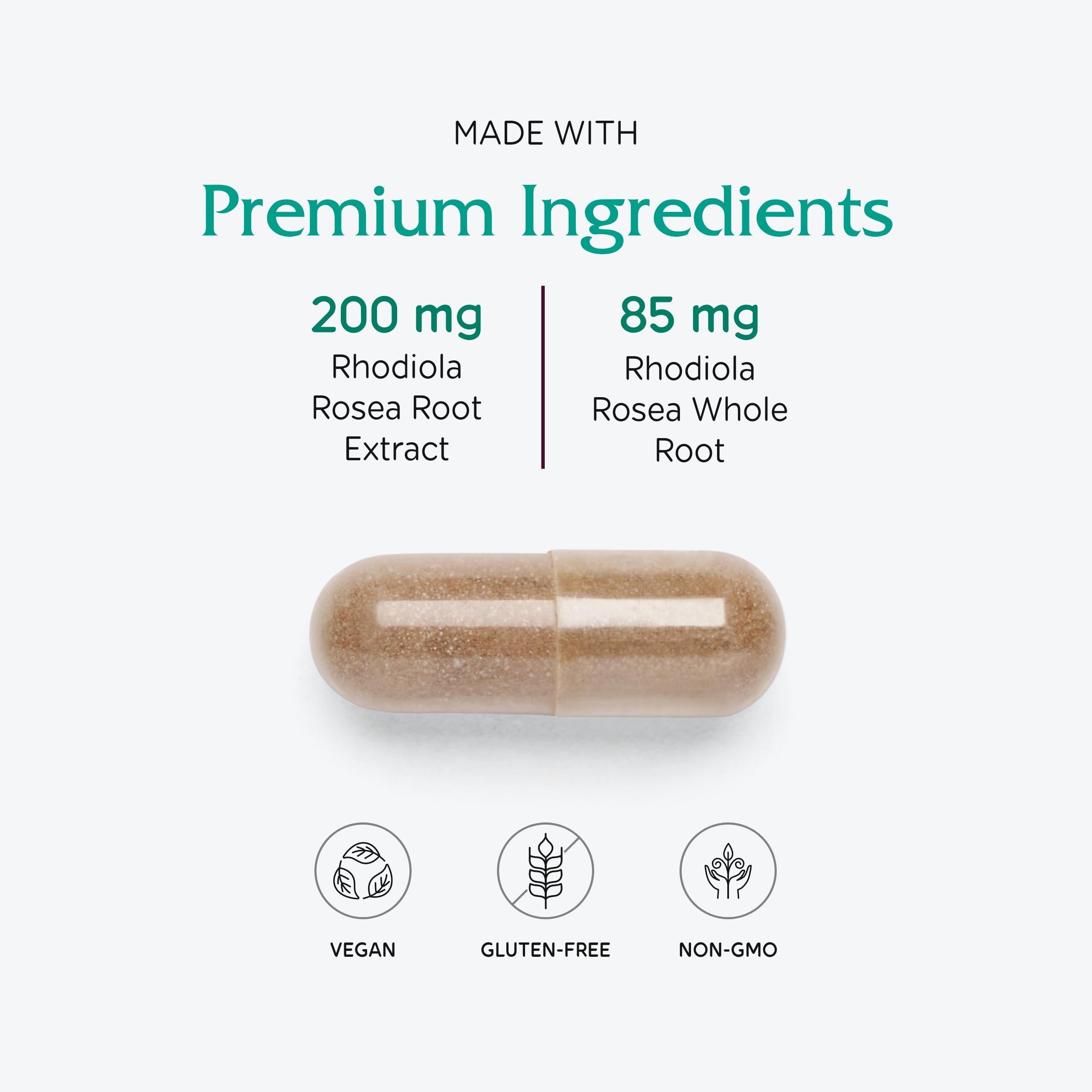 Nutritional supplement box with 60 capsules
