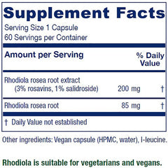 Dr. Formulated vegan capsules packaging