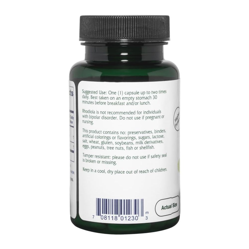60 vegan capsules in bottle