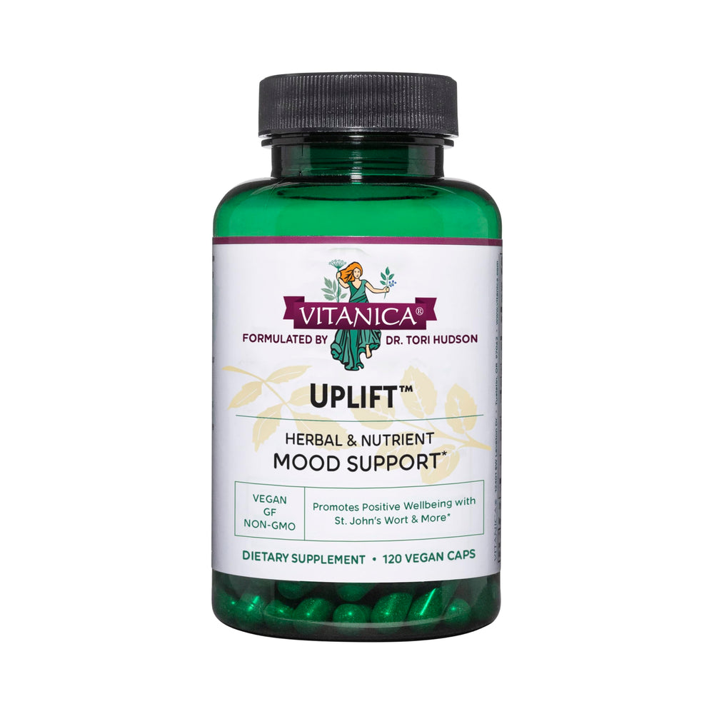 Vitanica Uplift bottle on white background