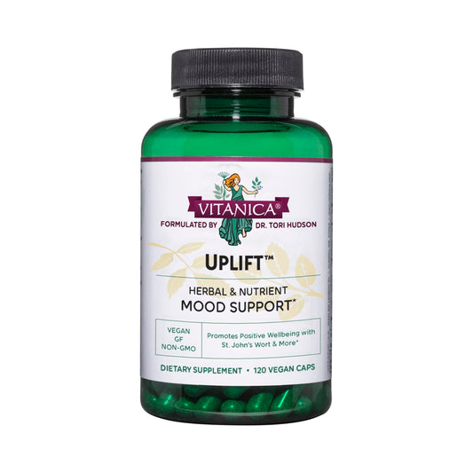 Vitanica Uplift bottle on white background