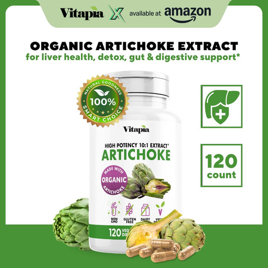 Close-up of Artichoke Leaf 10:1 extract ingredients