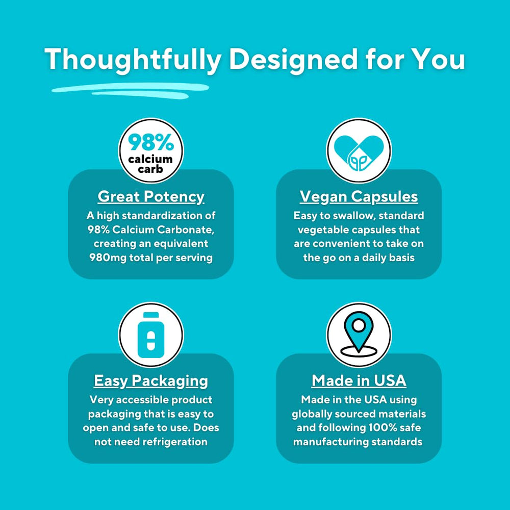 Vegan-friendly Vitapia Coral Calcium capsules