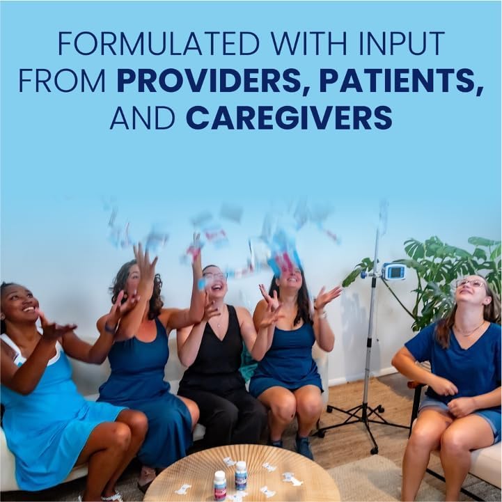 Portable flip-top bottle for Vitassium electrolyte capsules