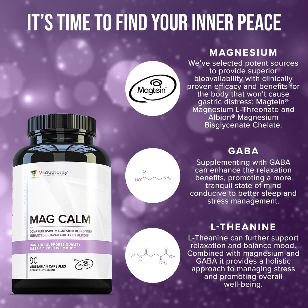 Sleep support bottle with label and capsules