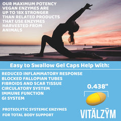 Gluten-free and dairy-free vegetarian capsules