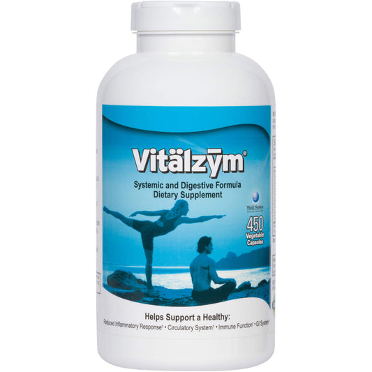 VITÄLZYM bottle label
