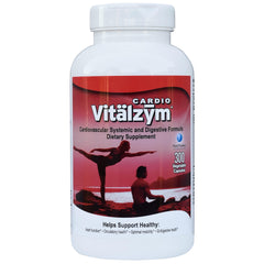 VITÄLZYM Cardio Proteolytic Enzymes bottle – 300 capsules