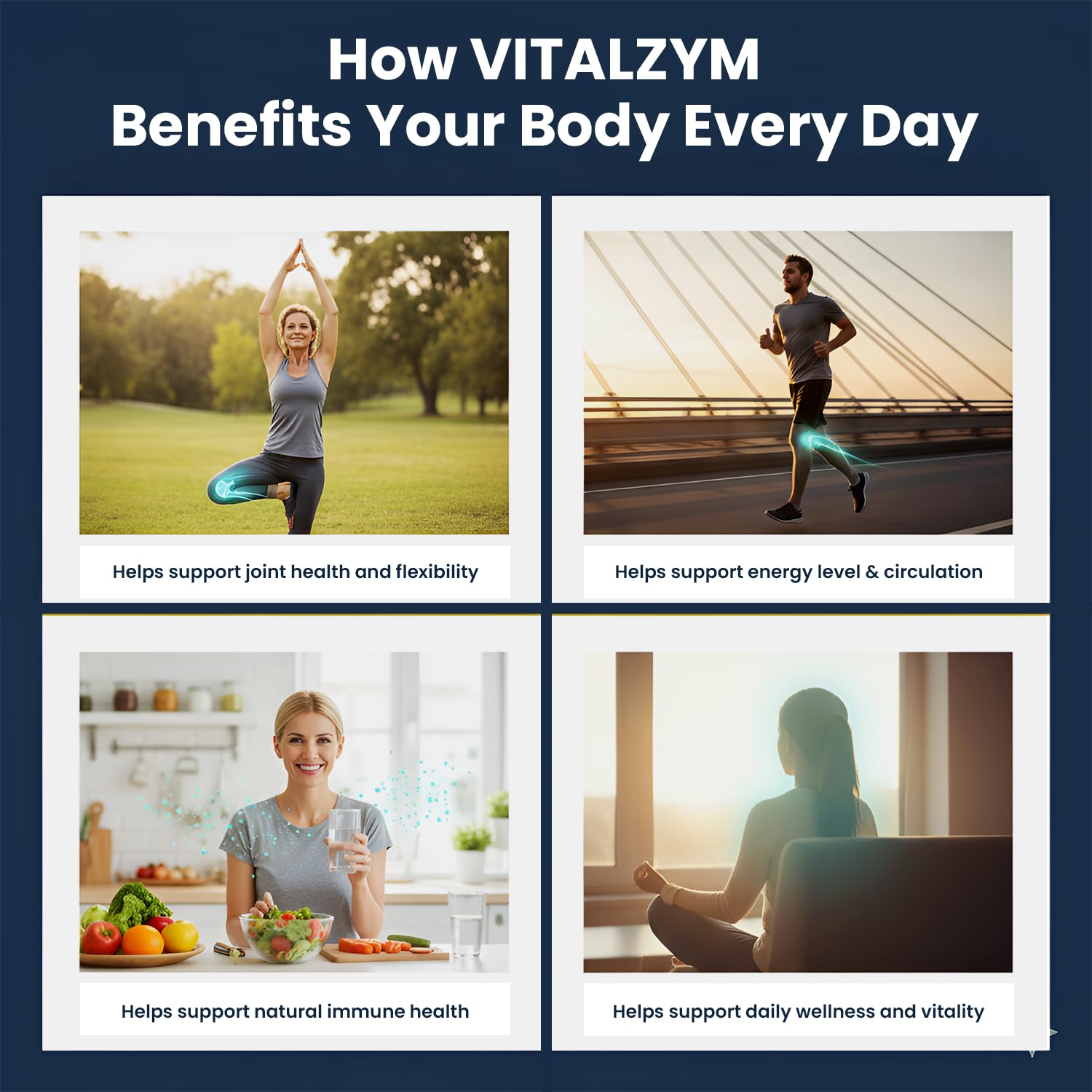 Enzyme blend including Serrapeptase, Bromelain, Papain and Amla Extract