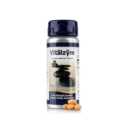 VITÄLZYM liquid gel capsules containing Serrapeptase