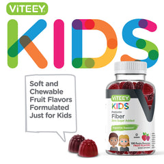 Kid-friendly fiber gummies for constipation relief and digestive health