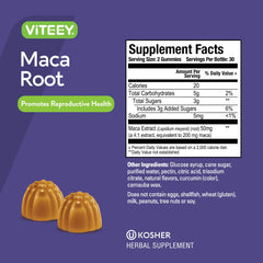 Maca root gummies suitable for men and women