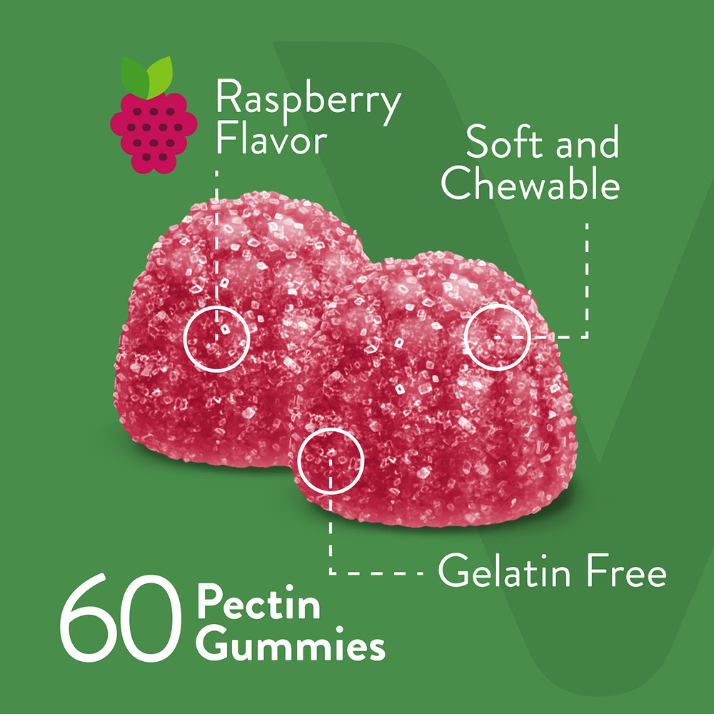 Close-up of VITEEY Magnesium Gummies bottle and label