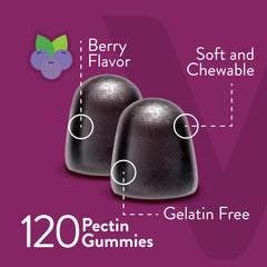 Gluten-free and vegetarian prenatal vitamins icons on packaging