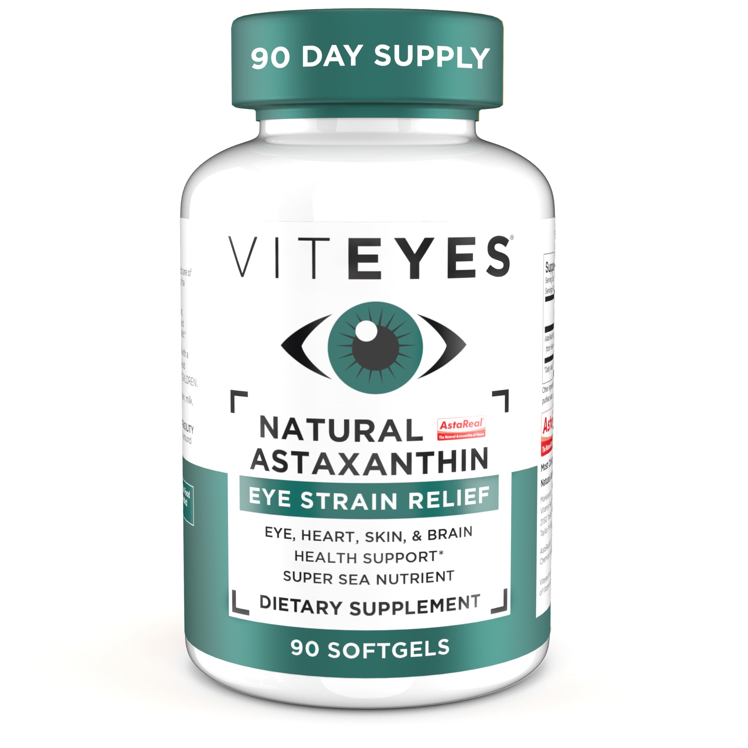 Viteyes Astaxanthin 90 softgels bottle