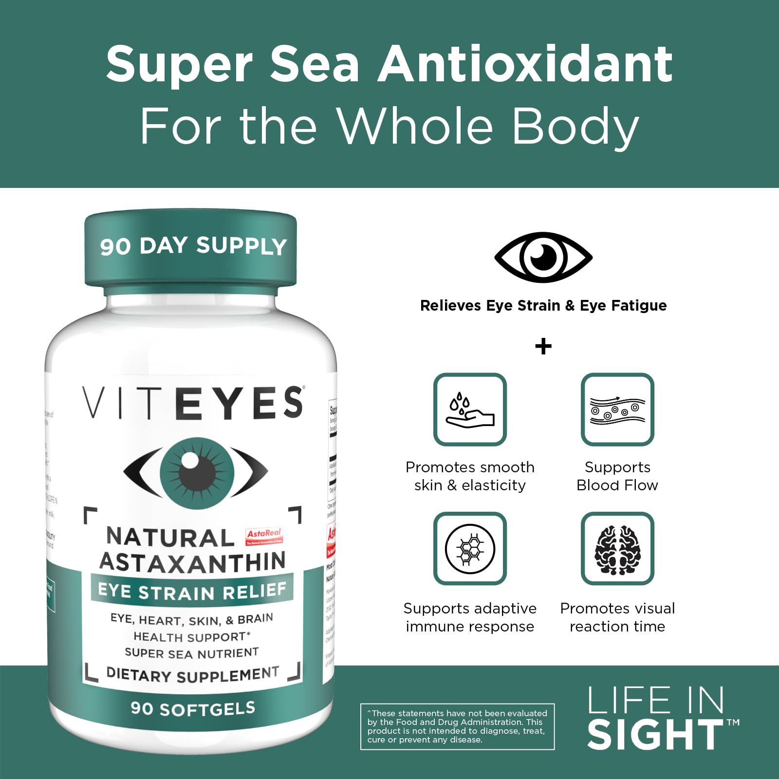 Clinical studies reference for astaxanthin