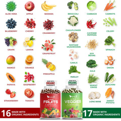 Label showing all-natural, non-GMO, gluten-free on Vitinity packaging