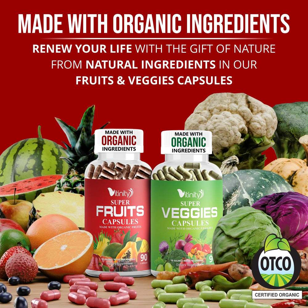Adults taking Vitinity fruits and veggies capsules