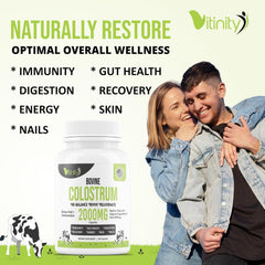 High-quality pasture-raised grass-fed bovine colostrum