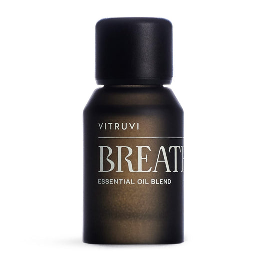 Vitruvi Breathe essential oil blend bottle, 0.5 fl oz