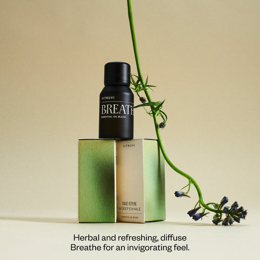 Ingredients: peppermint, cajeput, eucalyptus, and tea tree essential oils