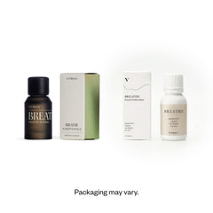 Minty and cooling scent of Vitruvi Breathe essential oil blend